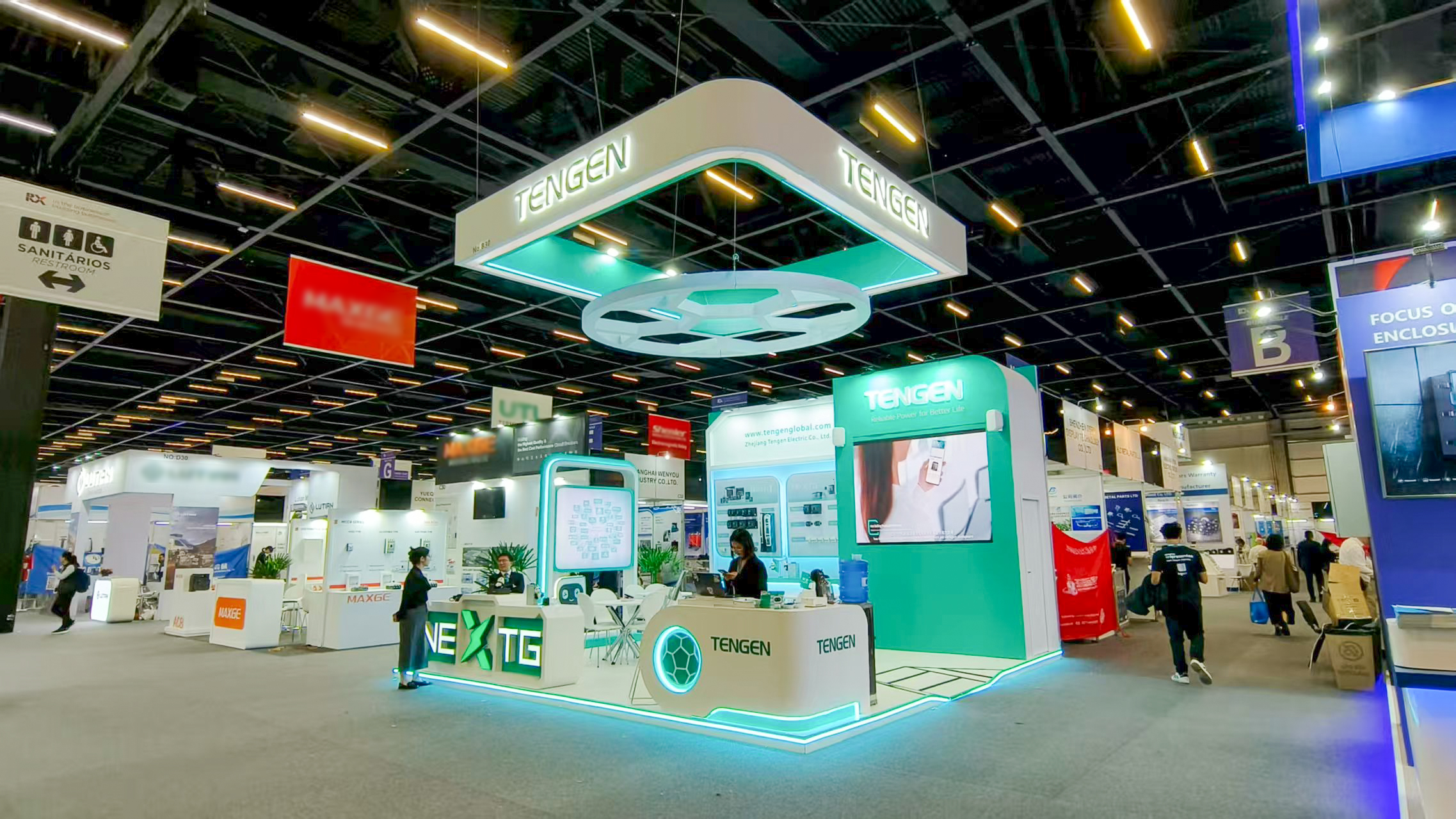 闪耀拉美丨金年会亮相FIEE巴西国际电力展